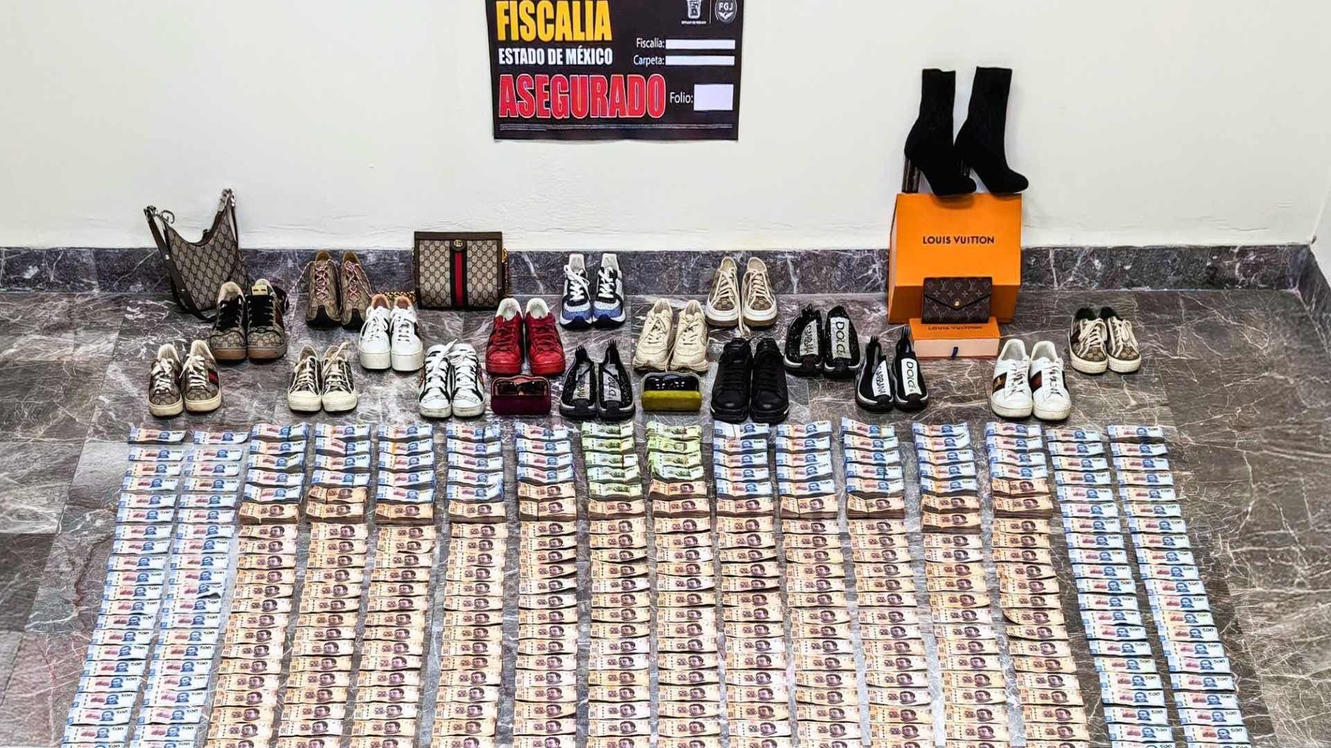 Así se Ven 5.6 MDP: Aseguran Inmueble, Tenis y Dinero a Exalcaldesa de Santo Tomás, Edomex