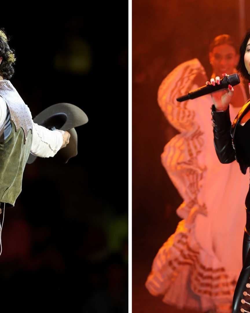 Ángela Aguilar comparte cuadro hecho por Chrsitian Nodal