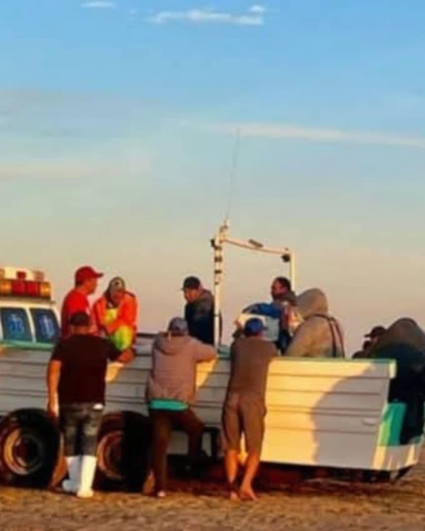 Muere Pescador al Volcarse su Lancha en el Golfo de Santa Clara en San Luis Río Colorado