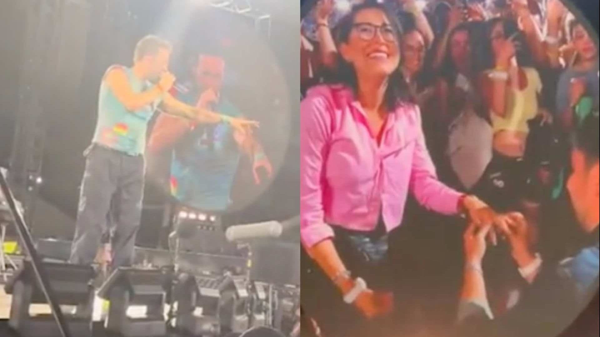 Pareja Tapatía se Hace Viral al Pedir Matrimonio en Concierto de Coldplay en El Paso, Texas