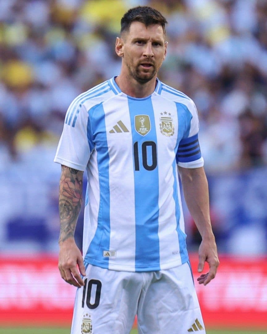 Lionel Messi está concentrado con la albiceleste para competir en la Copa América 2024. Foto AP