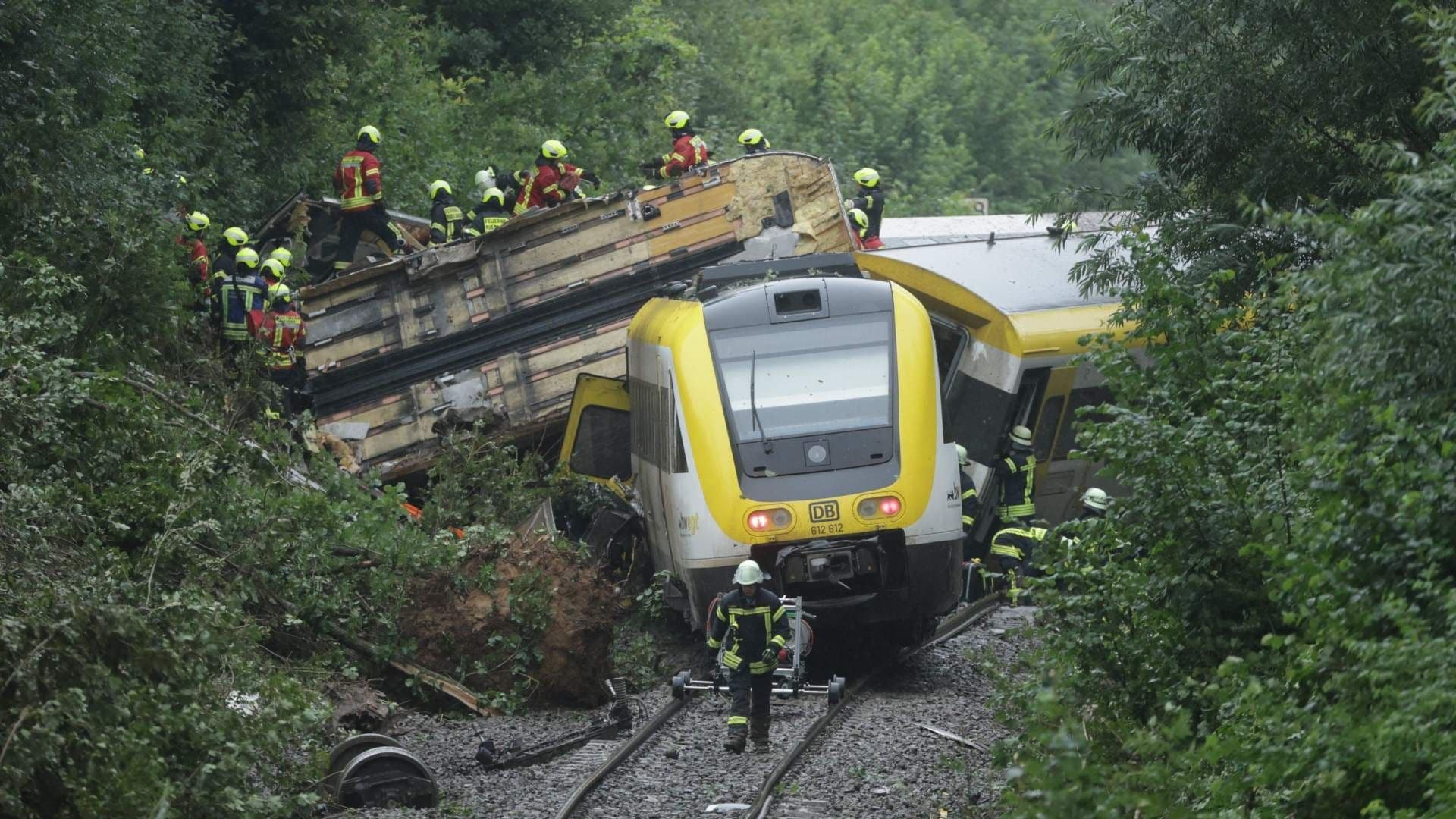 Se Descarrila Tren en Alemania: Hay Tres Muertos y Varios Heridos
