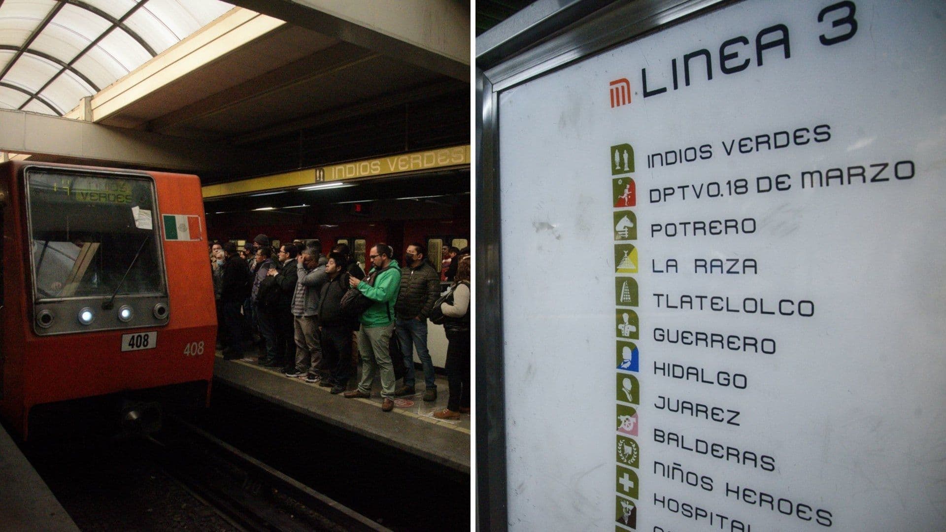 Línea 3 del Metro CDMX: ¿Qué Transporte de Apoyo Habrá por Cierre de Ruta de Indios Verdes a CU?