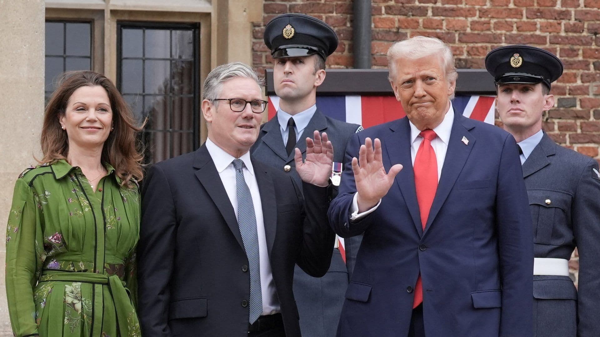 Donald Trump Se Reúne con Primer Ministro del Reino Unido, Keir Starmer