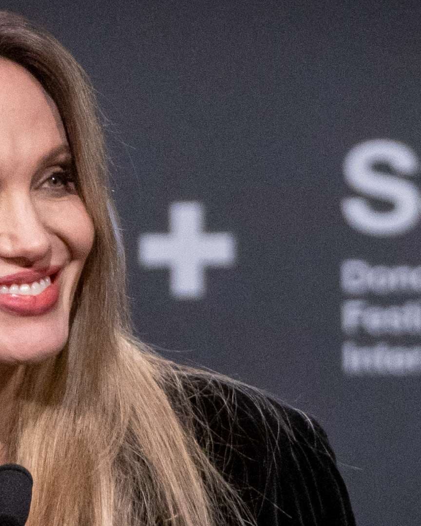 Angelina Jolie habló de Estados Unidos en su paso por el festival de San Sebastian. Foto: EFE