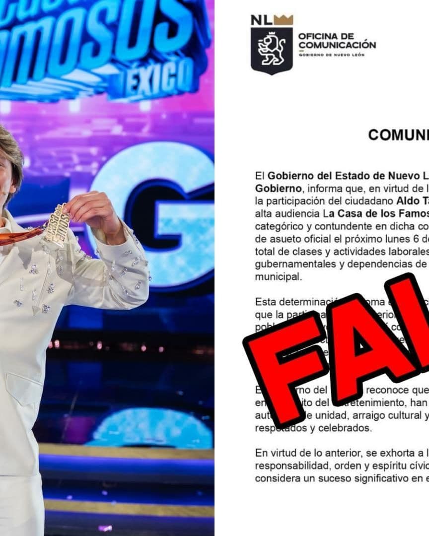 Aldo De Nigris y falso comunicado en Nuevo León