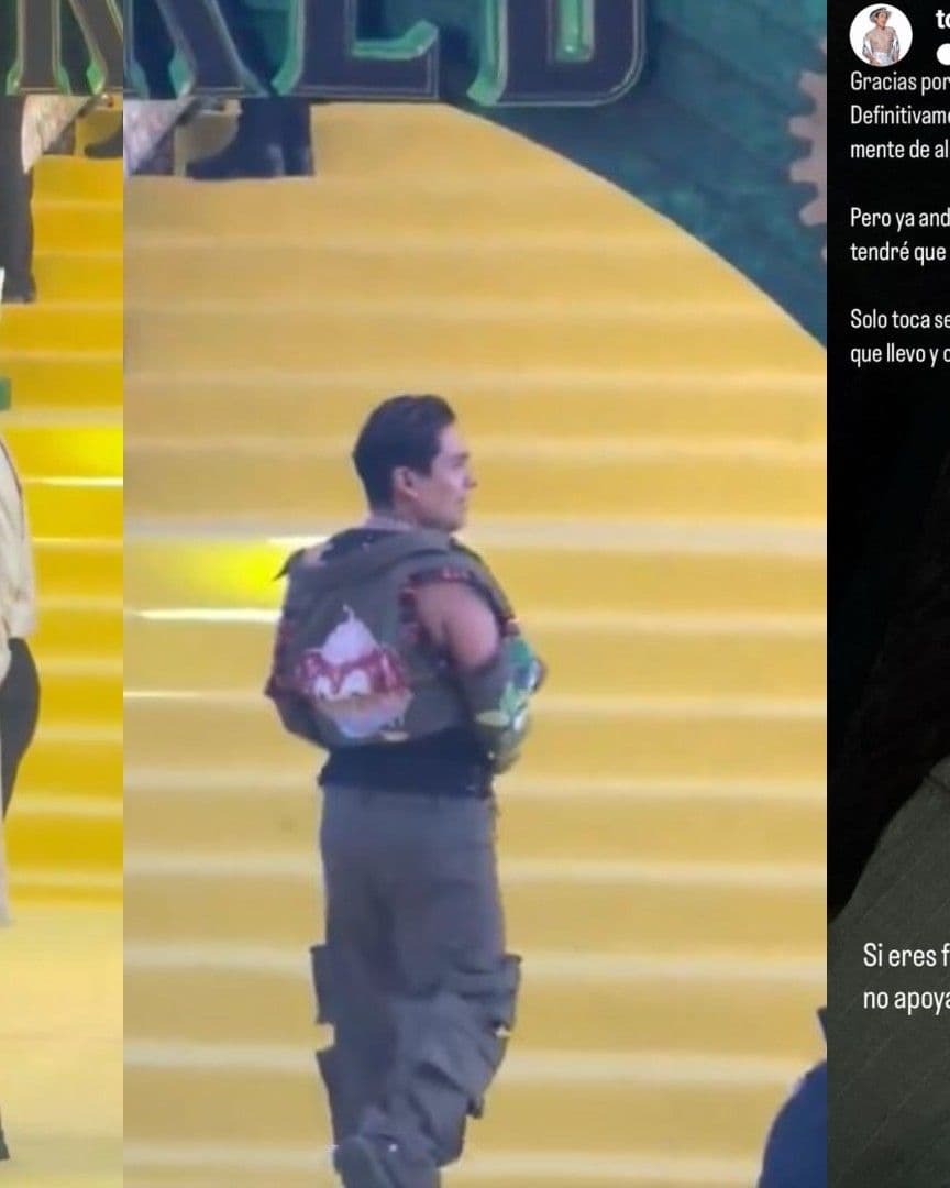 Ricardo Peralta Es Abucheado en la Premier de 'Wicked'; Pide No Hacer Bullying