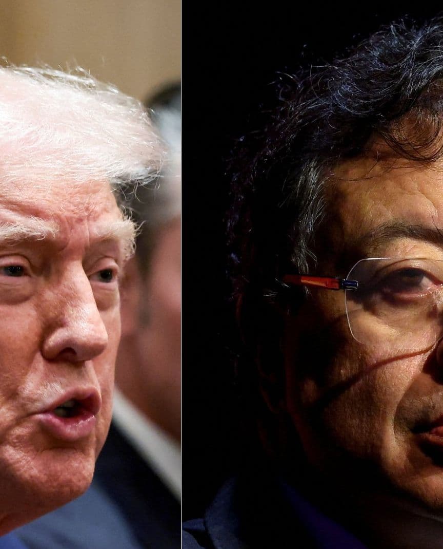 Donald Trump acusa a Gustavo Petro, Presidente de Colombia de Ser un líder del narcotráfico