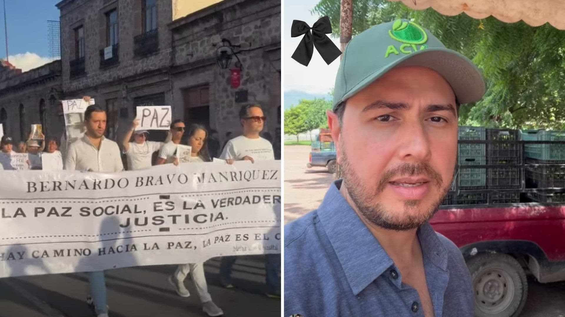 Bernardo Bravo: Realizan Marcha por la Paz en Memoria del Líder Limonero Asesinado en Michoacán