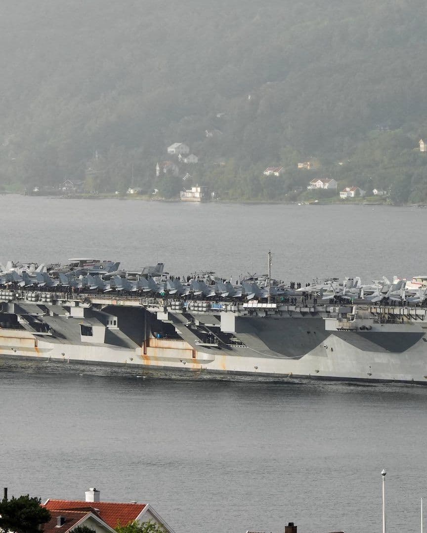 Portaaviones Gerald R. Ford llega al Caribe