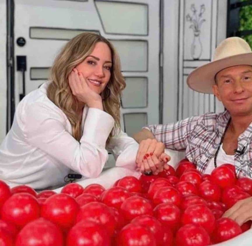 Andrea Legarreta lloró tras entrevistar a Erik Rubín en el programa ‘Hoy’