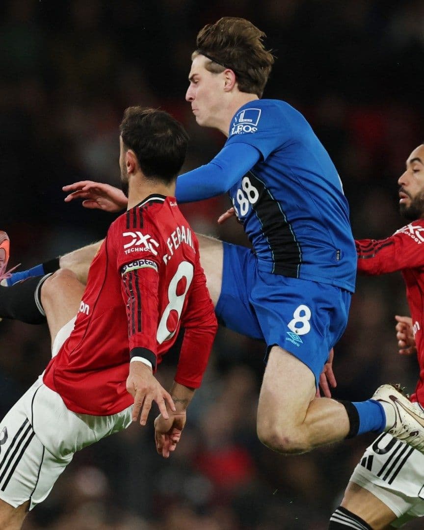 En Old Trafford, el Manchester United y el Bournemouth cerraron la Jornada 16 de la Liga Premier de futbol.