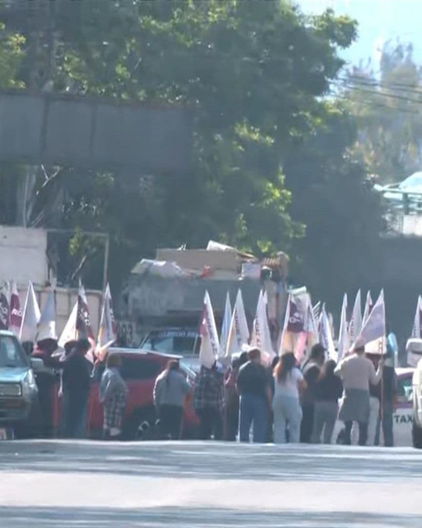 Bloqueo en Periférico Sur