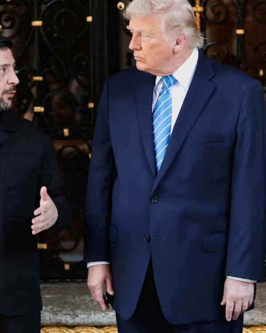 Reunión entre Zelenski y Trump : Reuters