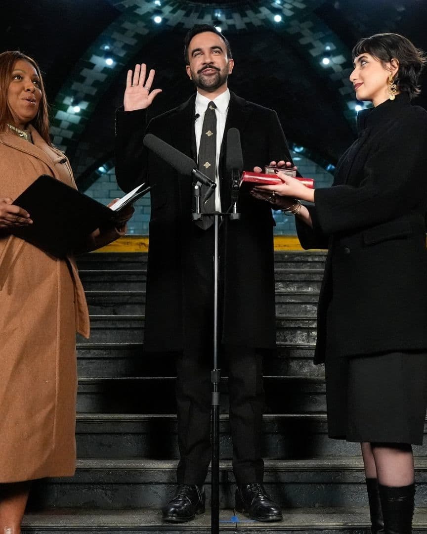 Zohran Mamdani Toma Posesión como Alcalde de NY.