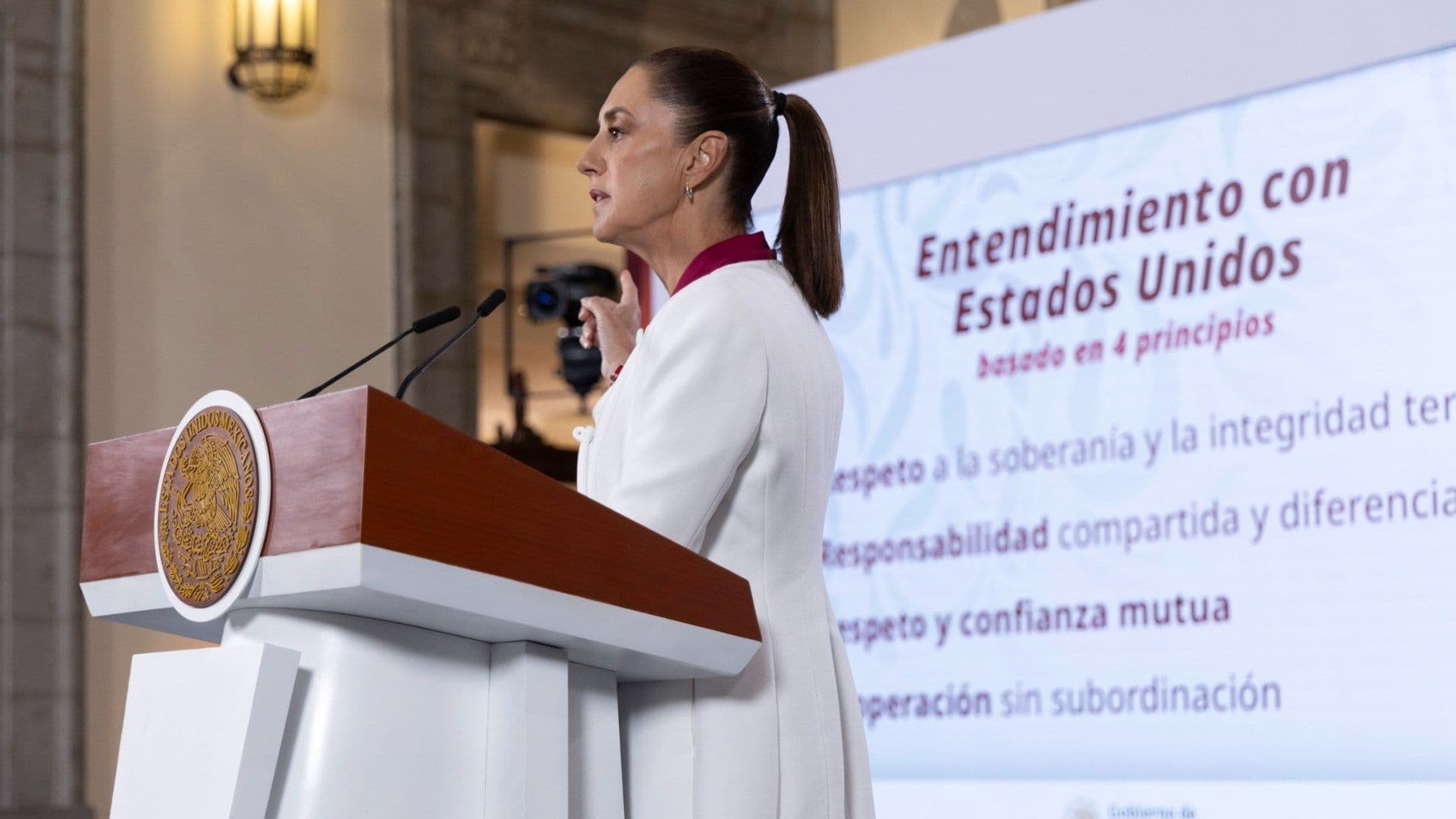 ¿Sheinbaum Ve Riesgo de Intervención de Estados Unidos en México? Presidenta Envía Mensaje