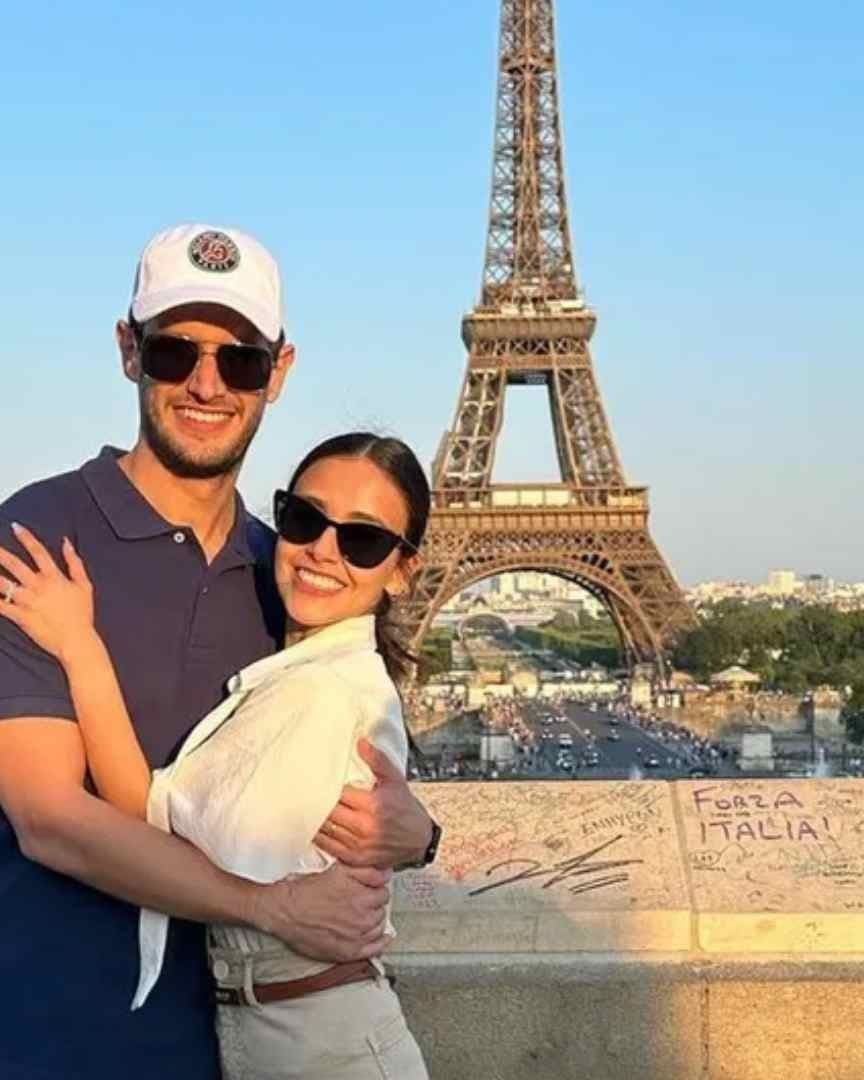 Adrián Marcelo y Karina Puente. Foto: IG @karybridge