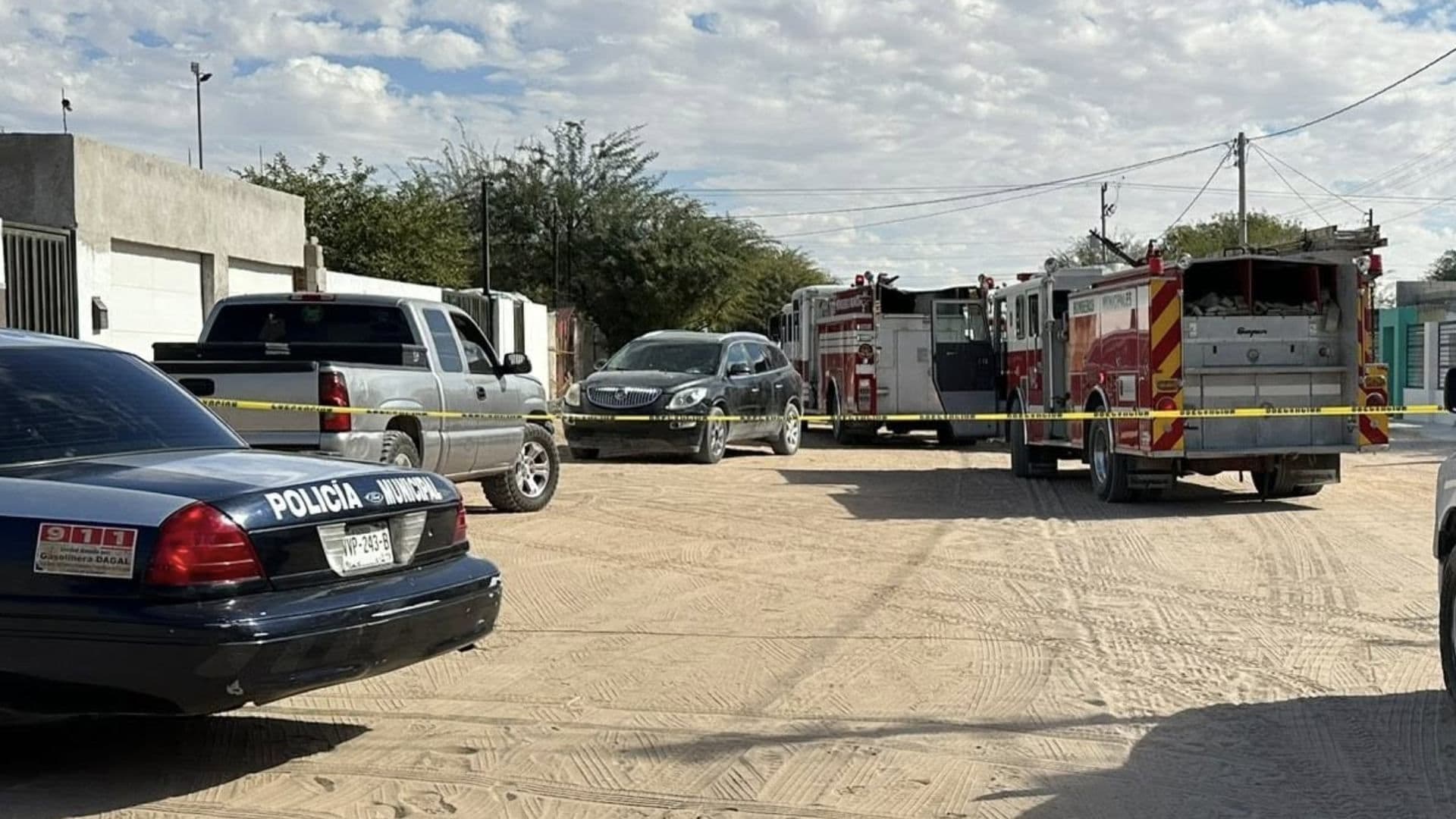 Mueren Hermanos con Discapacidad en Incendio de Vivienda en San Luis Río Colorado, Sonora