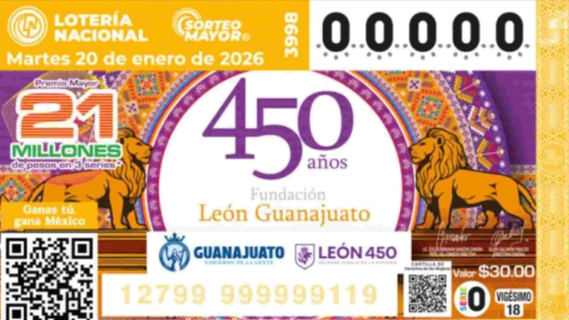 Cae Sorteo Mayor 3998 de la Lotería Nacional en Río Bravo, Tamaulipas