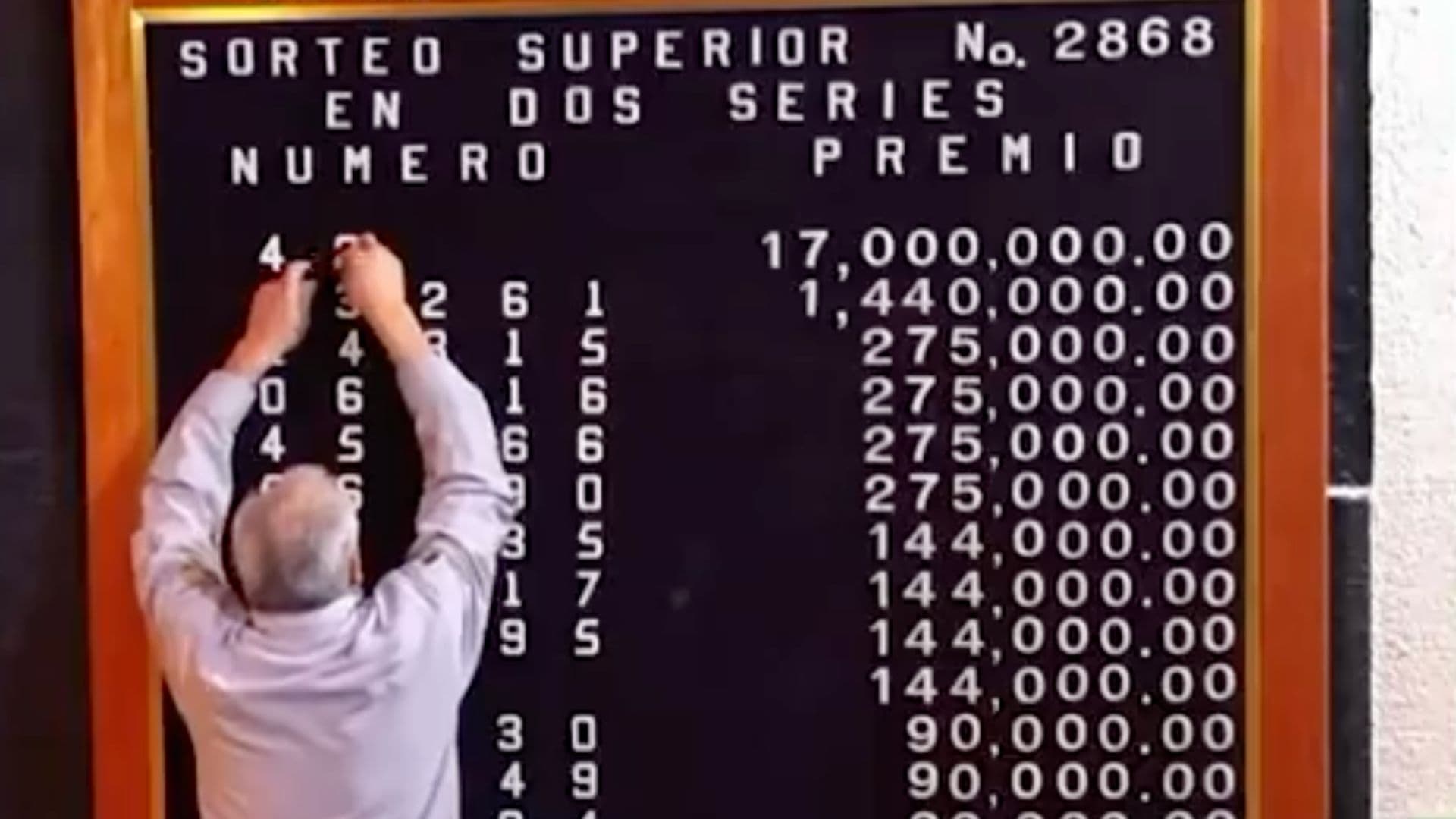 Sorteo Superior 2868 de la Lotería Nacional Deja Premio Mayor en Parral, Chihuahua