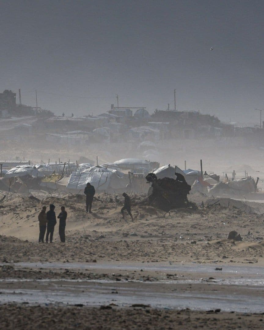 Gaza en medio de la guerra.