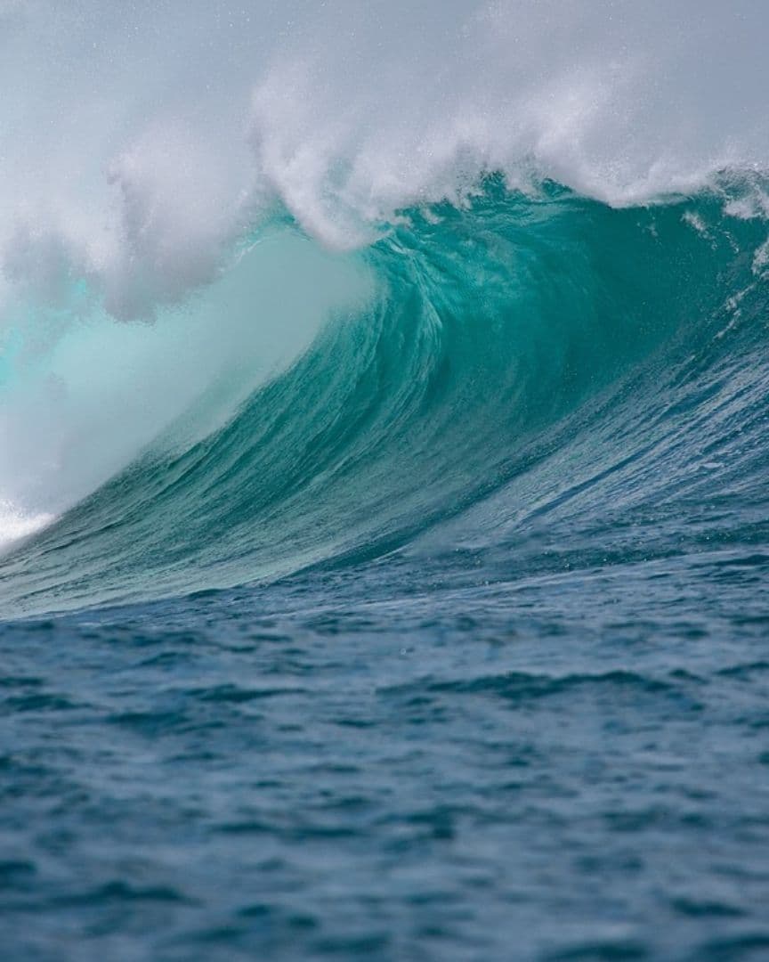 Testigos presentes en Santa Clara del Mar describieron que minutos antes del embate de las olas gigantes.