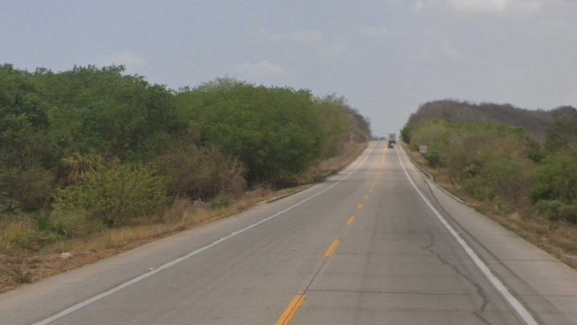 Vandalizan e Incendian Camión de Carga en Autopista Mazatlán-Tepic