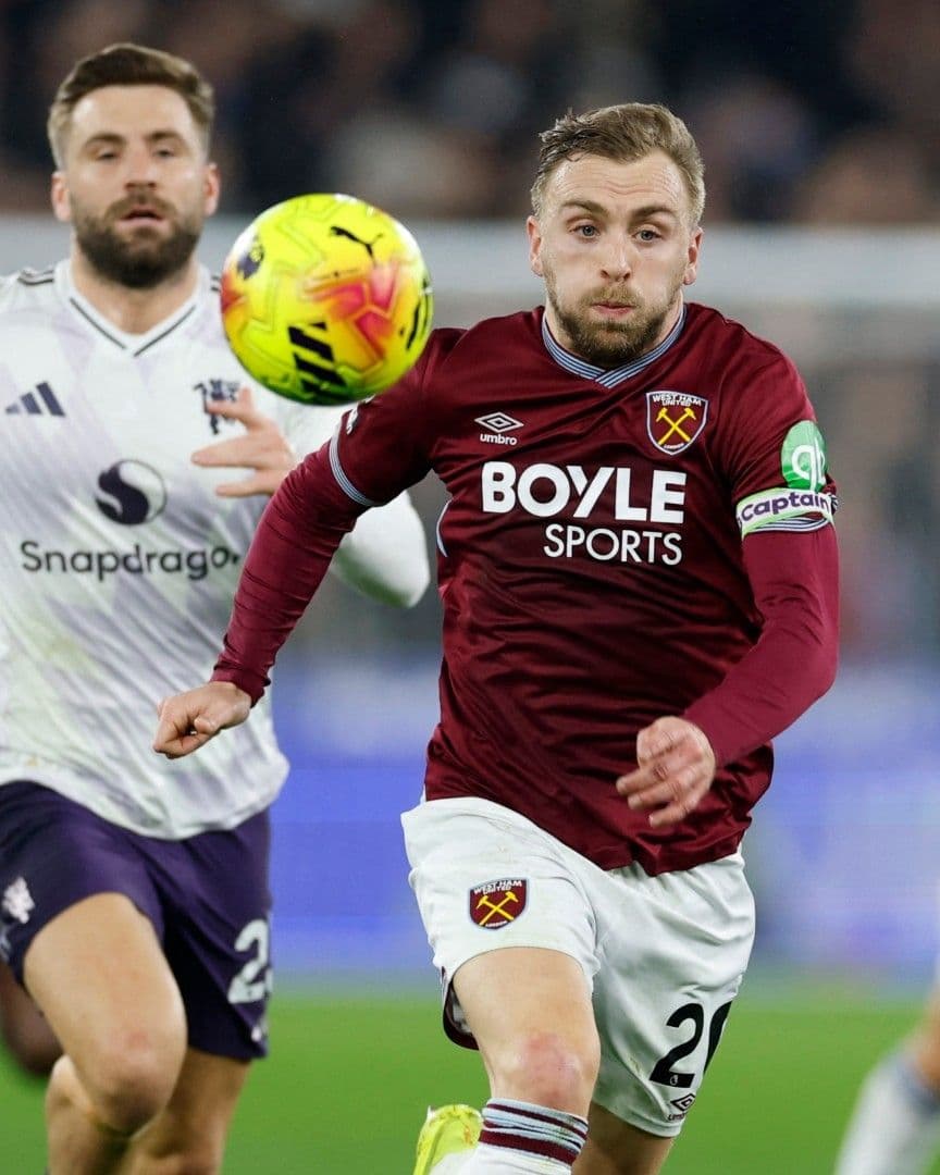 El West Ham le plantó cara al Manchester United en el Estadio Olímpico de Londres.