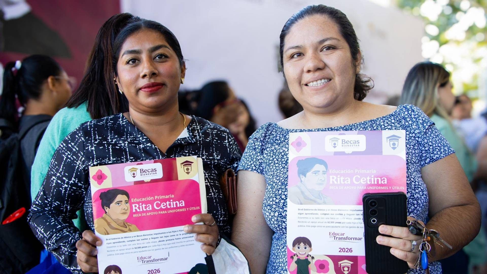 Adelanta Registro de Beca Rita Cetina Primaria 2026: Ya Puedes Sacar Llave MX y CURP Certificada