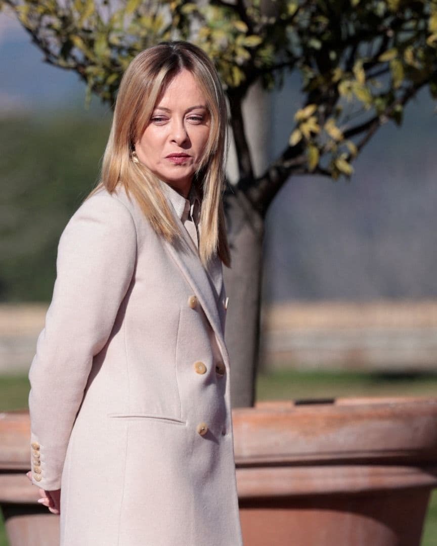 Giorgia Meloni Tacha de "Enemigos de Italia" a Quienes Protestan Contra Olímpicos de Invierno.