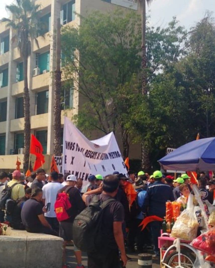 Inicia Marcha del Metro CDMX Hoy: ¿Por Dónde Va la Protesta? Cierre de Calles y Rutas Alternas