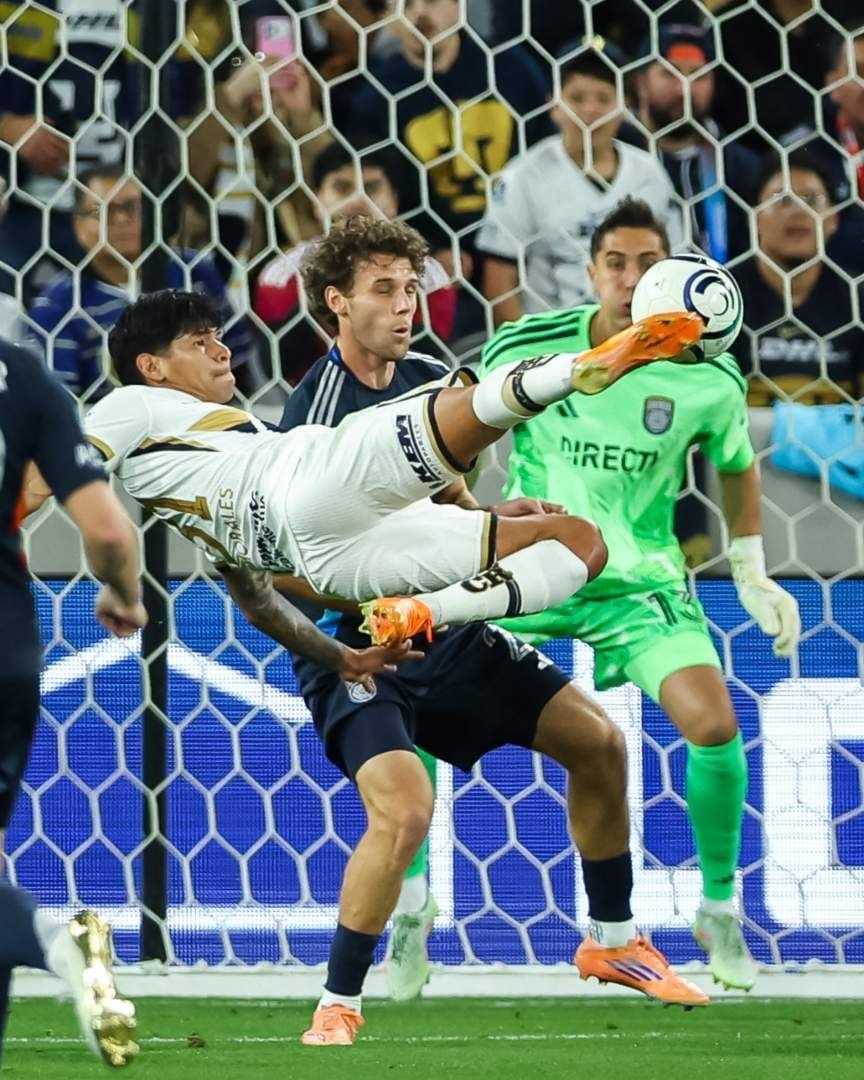 San Diego FC Vapulea al Pumas de Efraín Juárez en la Copa de Campeones de la Concacaf