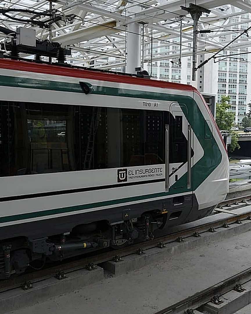 El Tren Interurbano México-Toluca va de Zinacantepec, Edomex, al Metro Observatorio, en CDMX. Foto: SICT