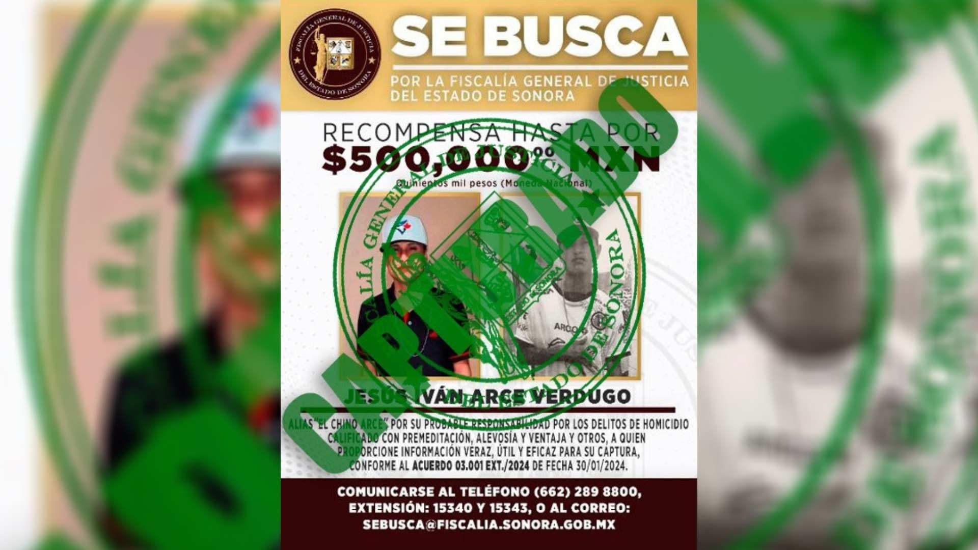 Capturan a "El Chino Arce", Presunto Jefe de Célula Criminal en Ciudad Obregón, Sonora