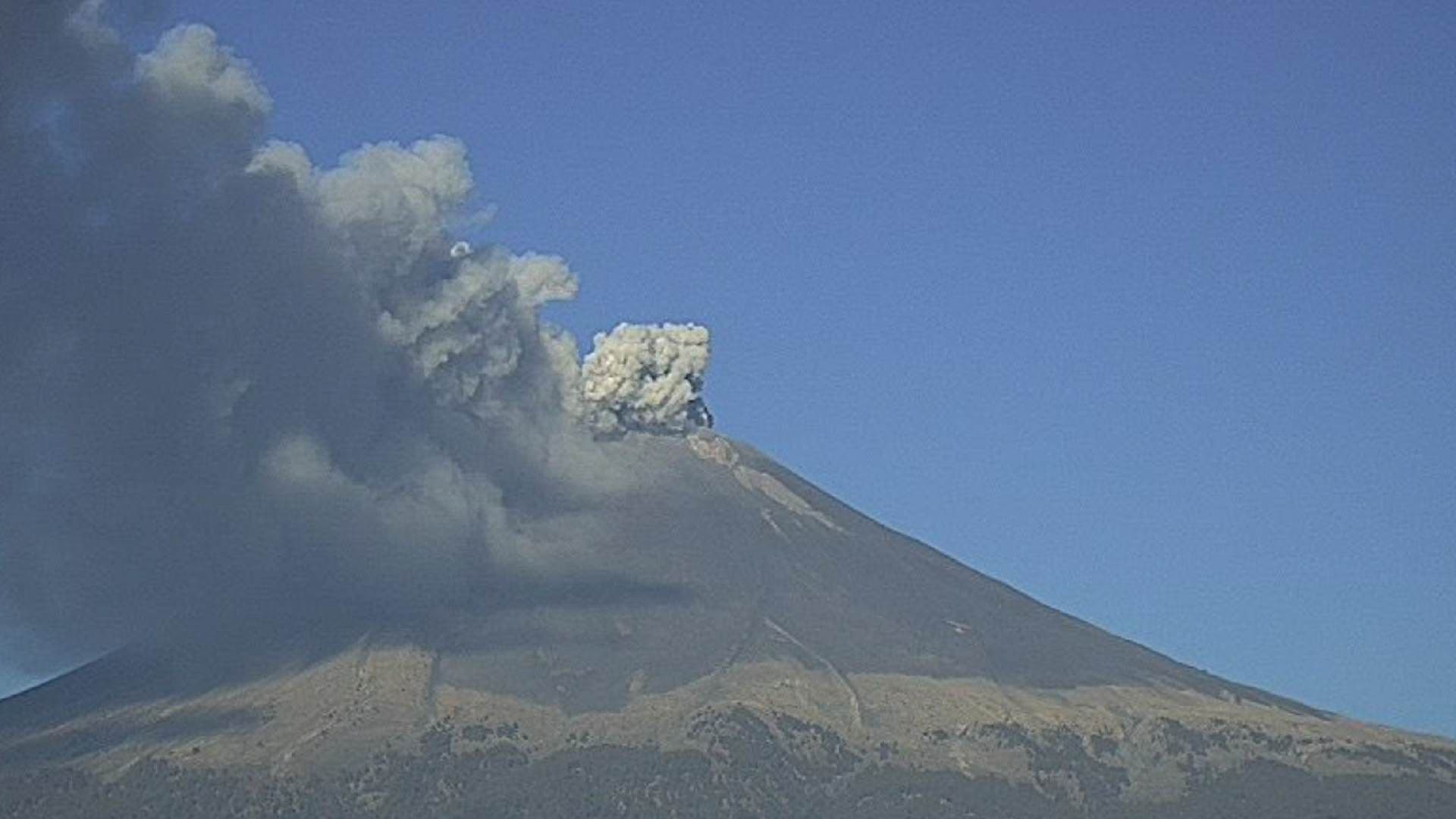 Actividad del Volcán Popocatépetl Hoy: Zonas con Posible Caída de Ceniza Este 28 de Enero 2026
