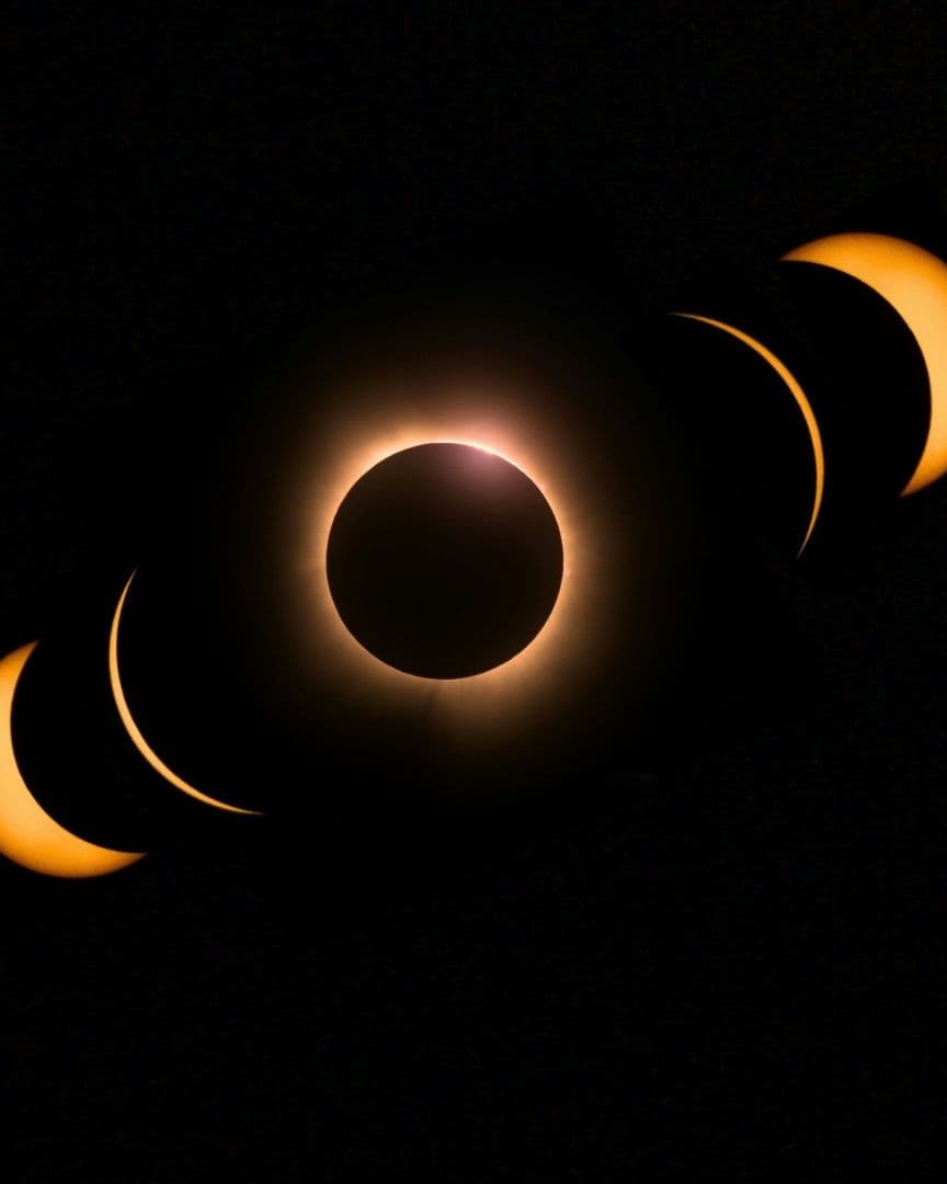 Eclipse Solar Anular del 17 de Febrero 2026, también conocido como "Anillo de Fuego"