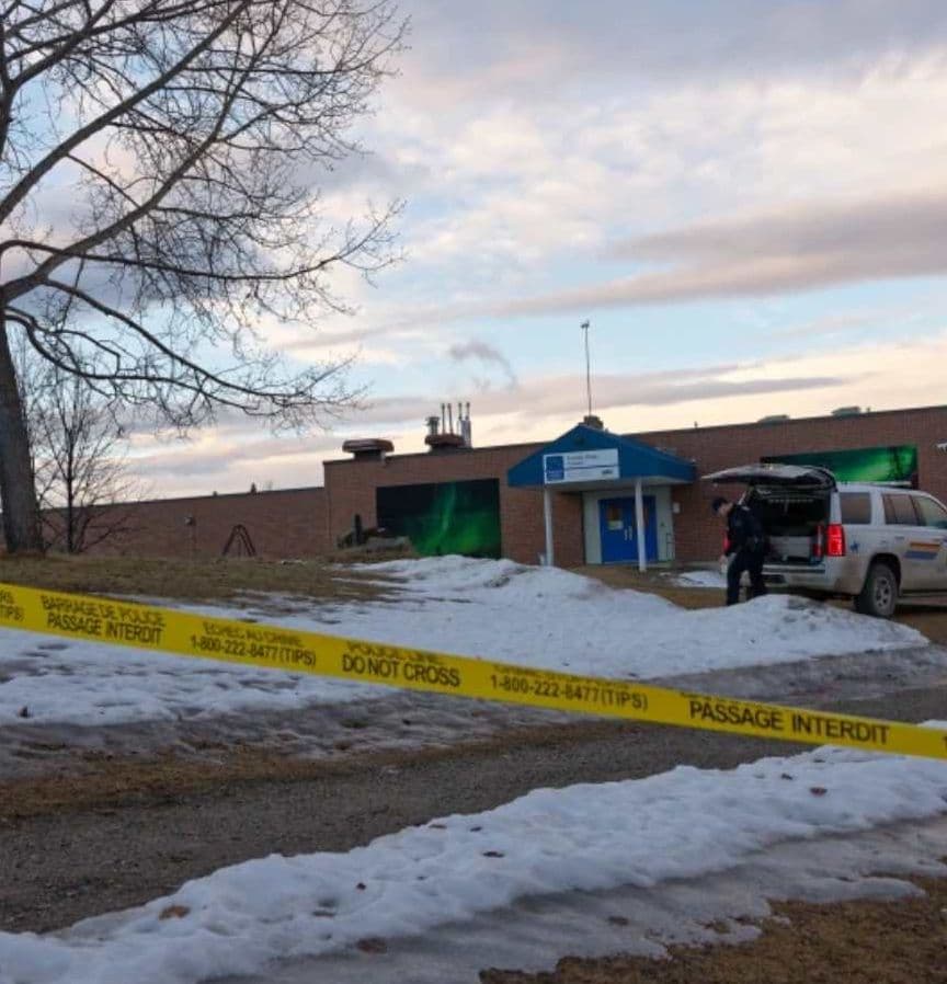 Tiroteo en Escuela de Canadá. Foto: AP