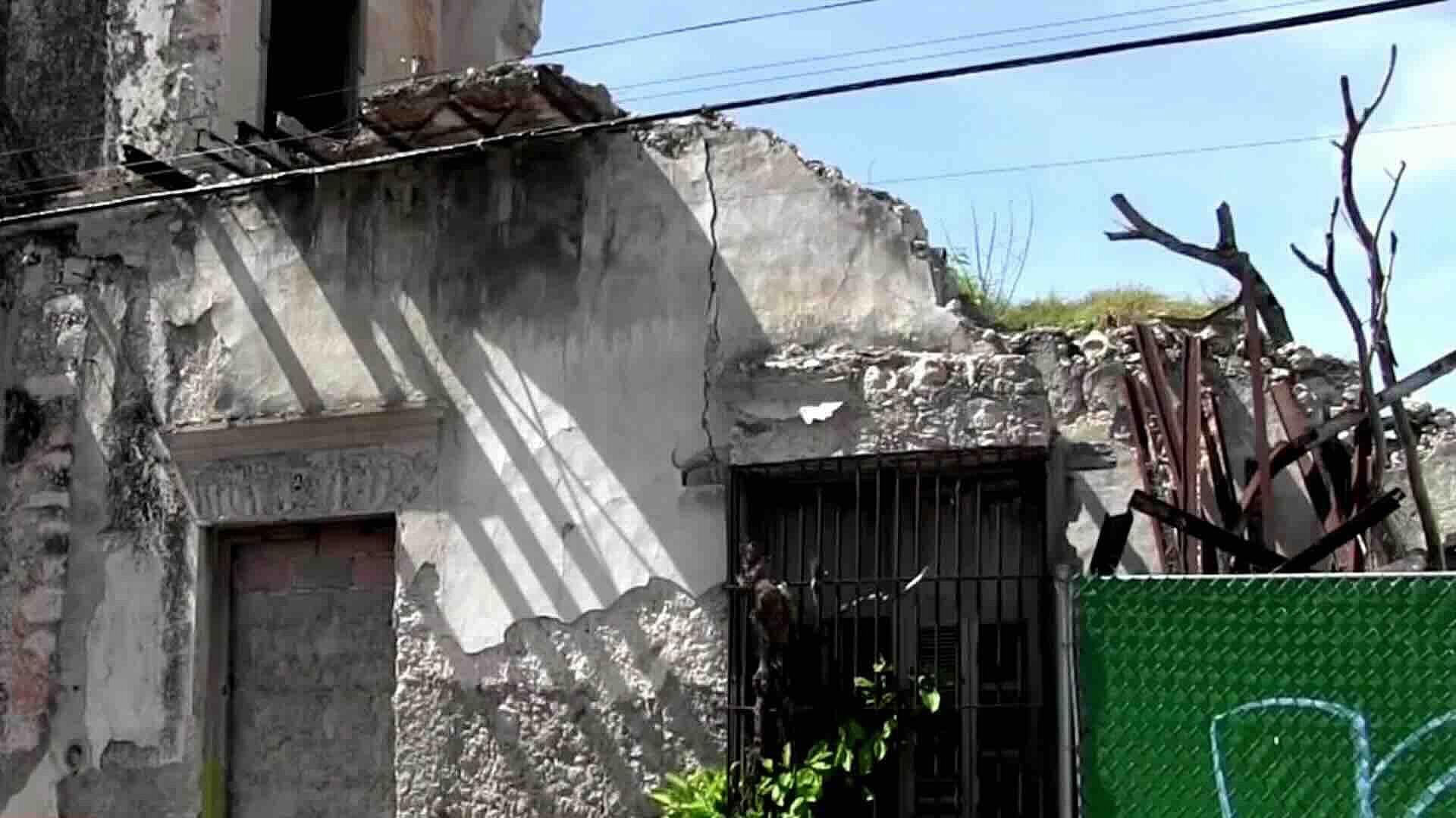 Lluvias y Derrumbes Ponen en Grave Riesgo Casas Históricas en el Centro de Mérida, Yucatán