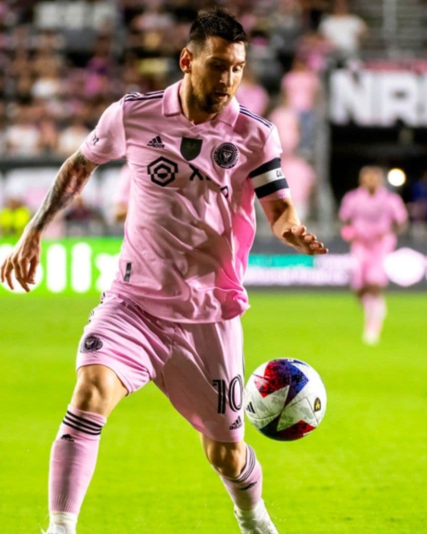 Messi es un imán de taquilla en Miami. Foto: AP