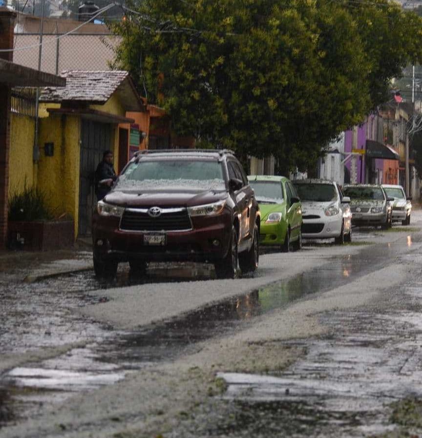 Granizada en CDMX y Edomex. Foto: Cuartoscuro