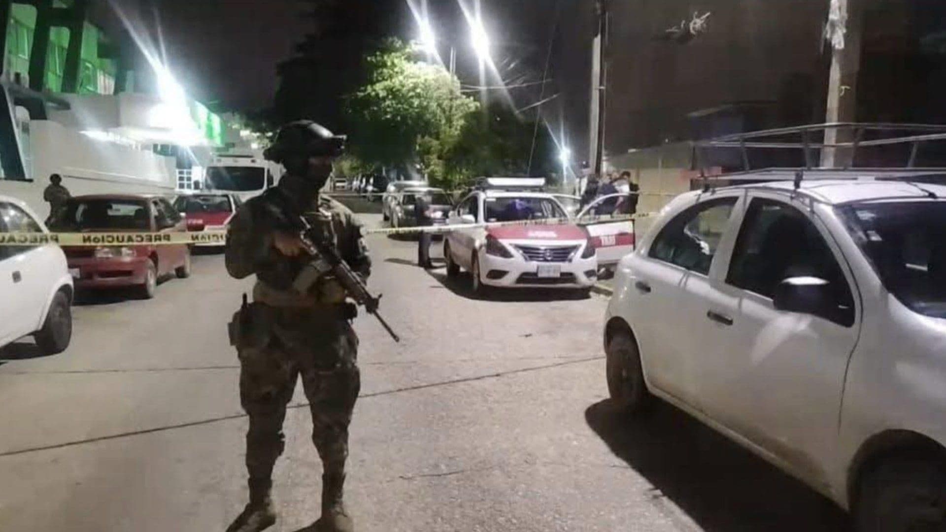 Hombres Armados Asesinan a Taxista Frente al Hospital Zona 36 del IMSS en Coatzacoalcos