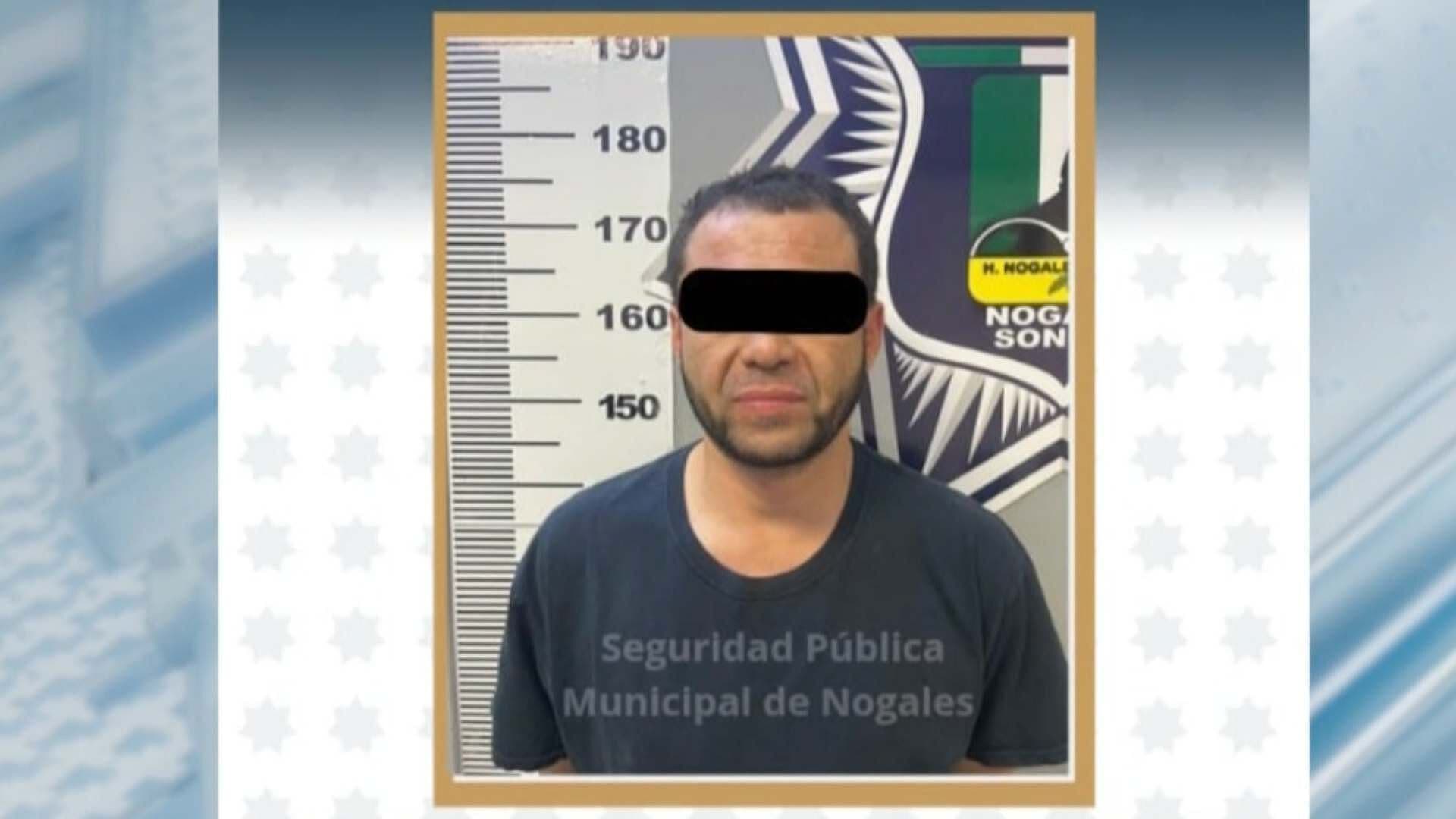 Sujeto Detenido tras Persecución y Presuntamente Agredir a un Policía en Nogales