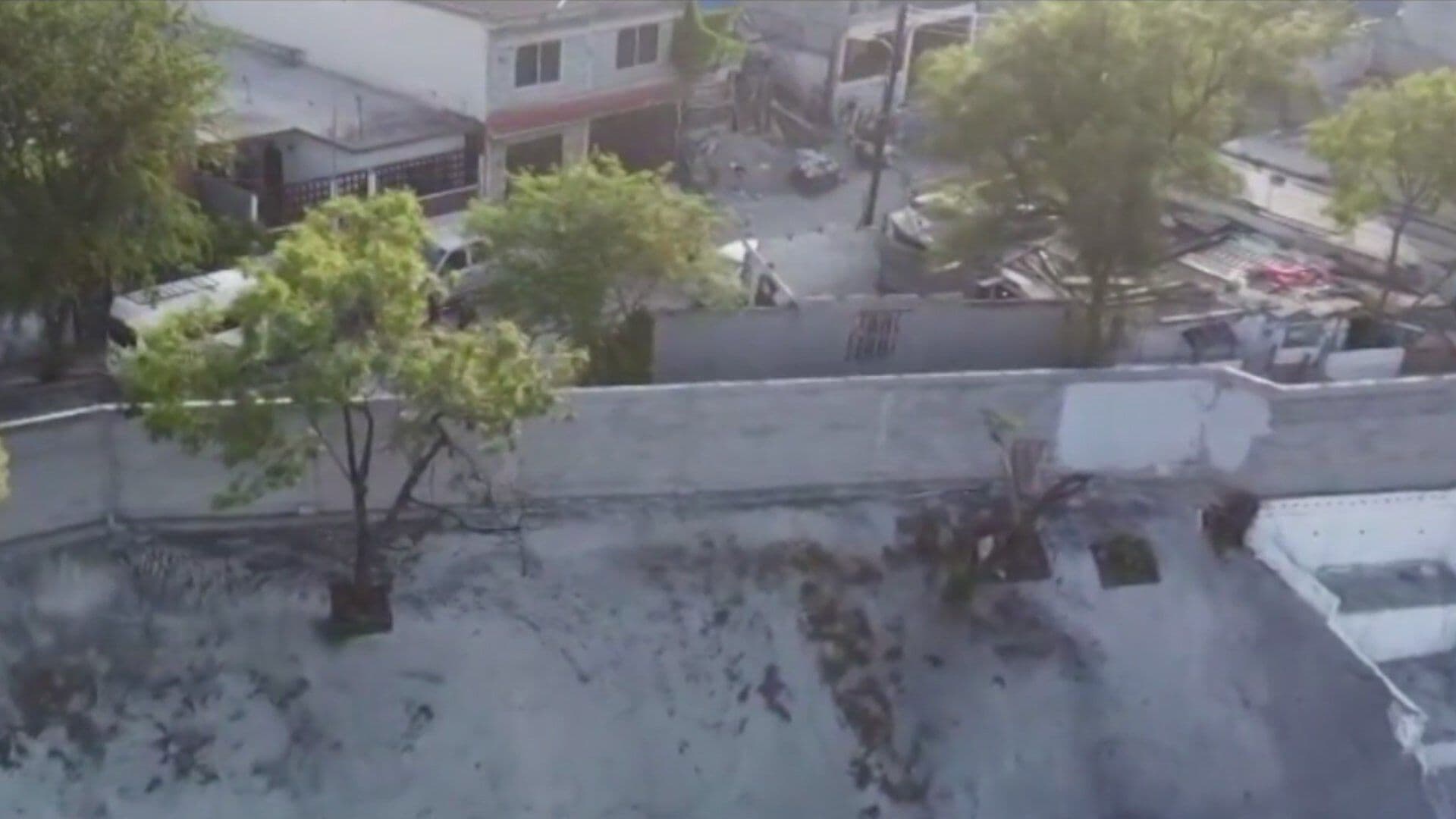 Vecinos Rechazan Barda Perimetral en la Colonia Nuevo San Rafael en Guadalupe, Nuevo León