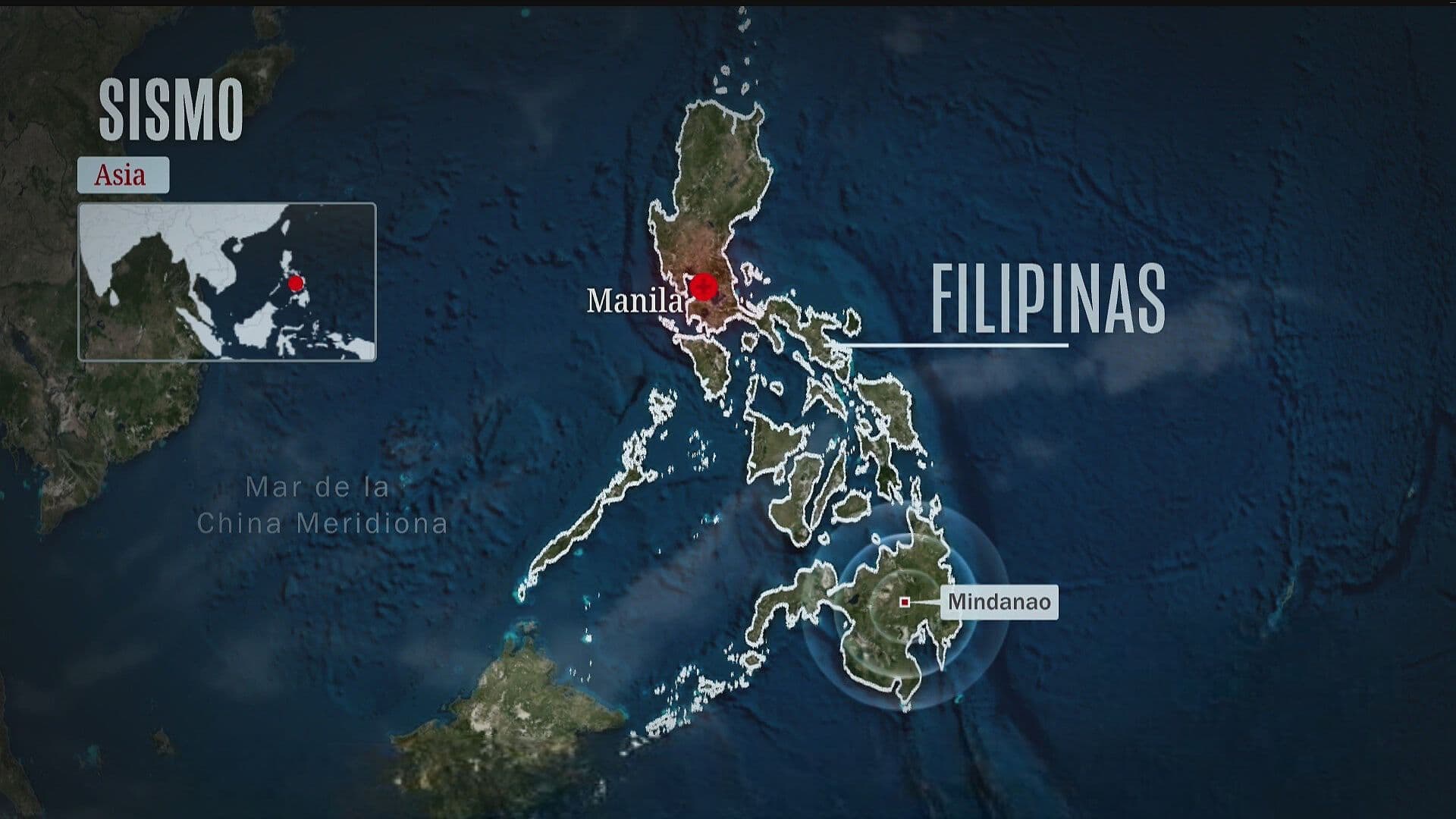 Emiten Alerta de Tsunami tras Terremoto Magnitud 7 en Mindanao, Filipinas