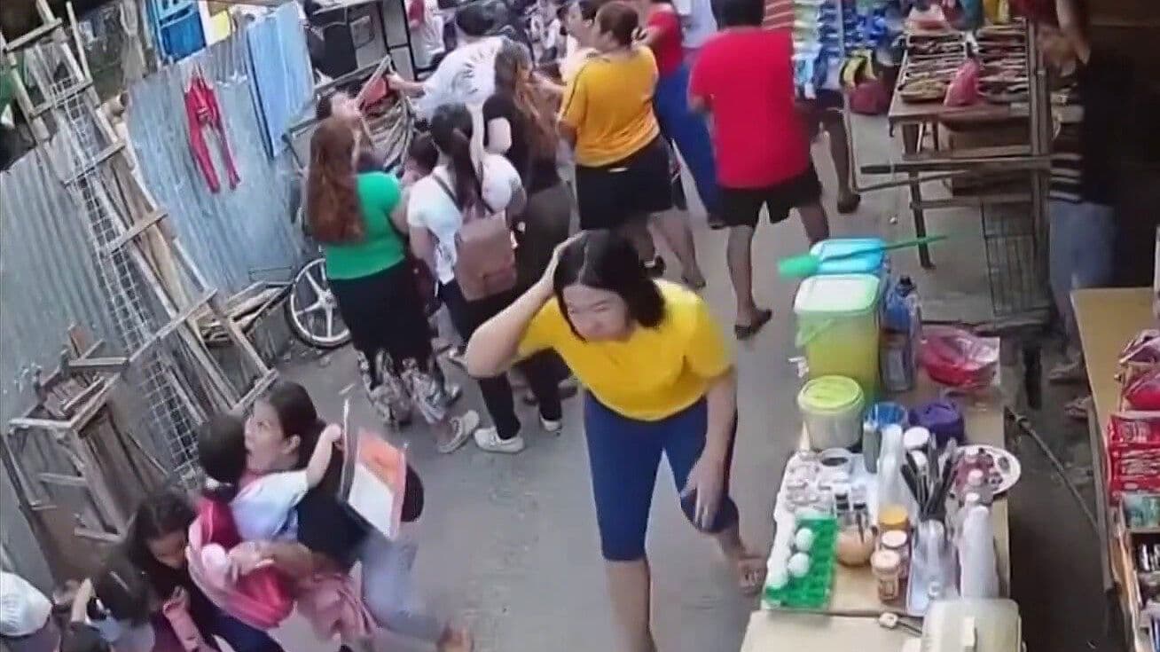 VIDEO: Momento Exacto del Terremoto en Filipinas que Dejó Muertos y Heridos