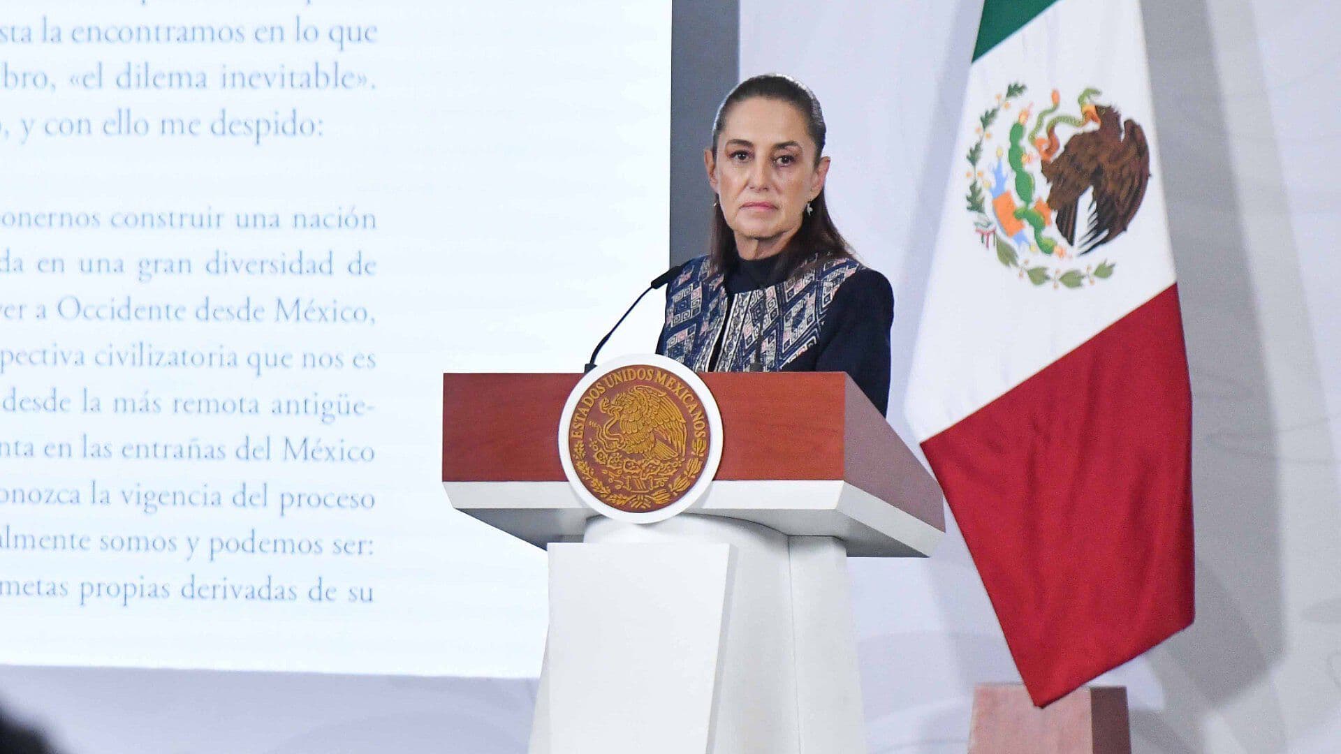 Sheinbaum Responde Dichos de Donald Trump: 'El Estado Mexicano Existe'