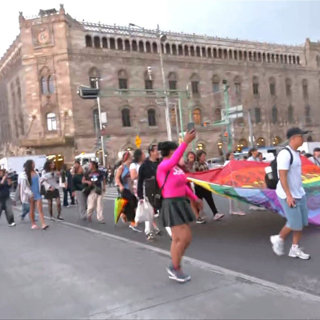 Colectivas Trans Marchan a Reforma para Denunciar Agresiones, CDMX
