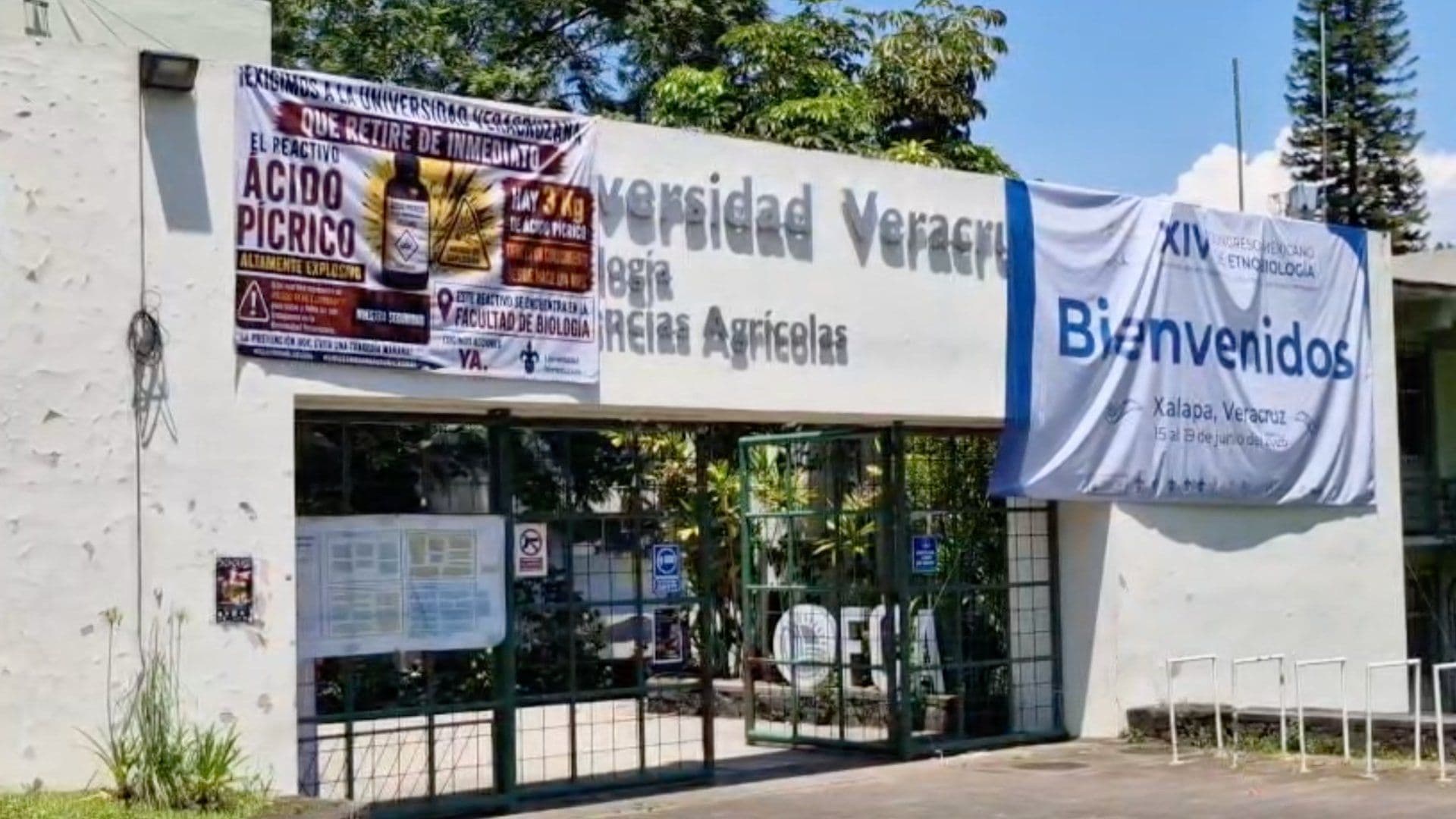 Alertan por Almacenamiento de Sustancia Química Altamente Explosiva en Universidad Veracruzana