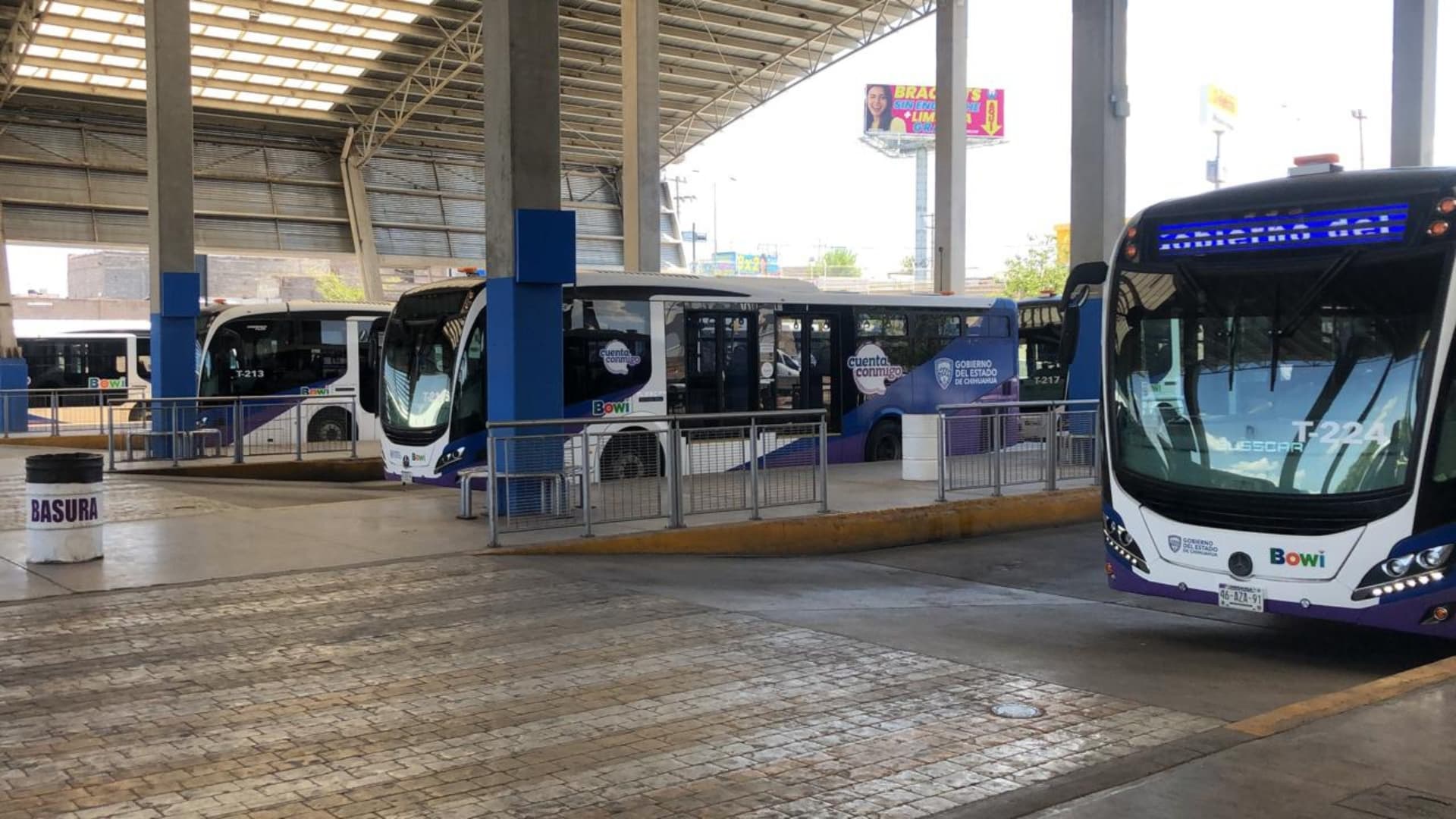 Choferes Realizan Paro; Interrumpen Servicio de Transporte Bowí en Chihuahua
