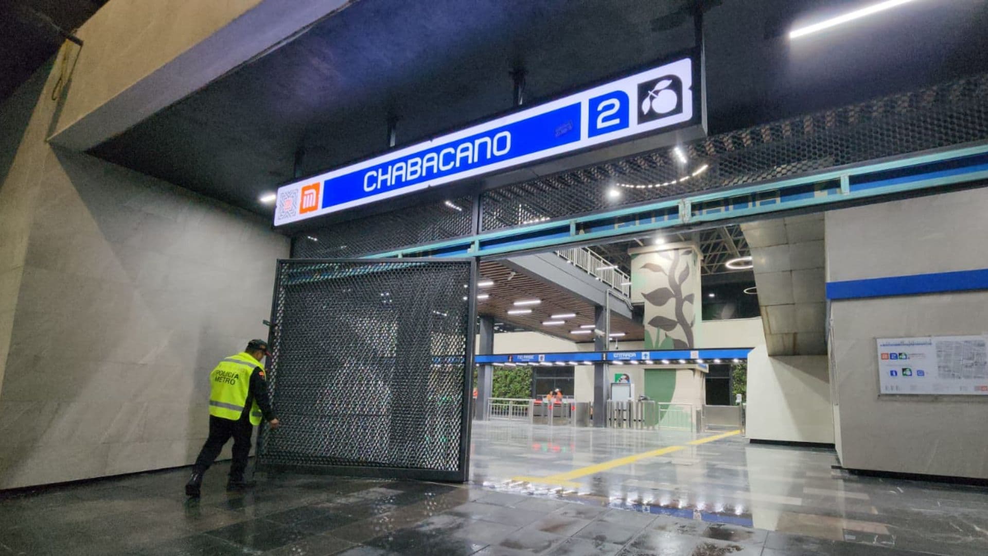 Reabre Estación Chabacano Tras Remodelación; Línea 2 del Metro Opera en Su Totalidad